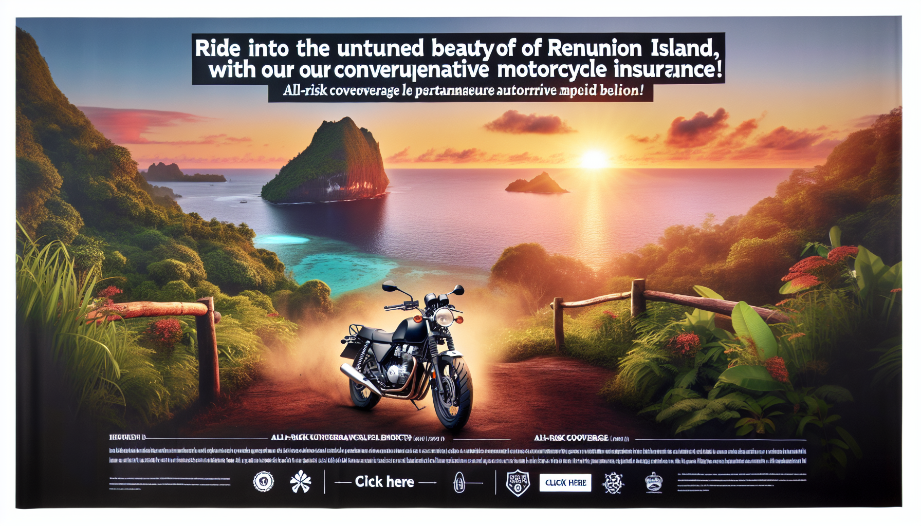 trouvez une assurance moto tous risques à la réunion avec une couverture complète pour votre véhicule grâce à notre offre d'assurance moto à la réunion. obtenez une protection totale pour votre moto sur l'île de la réunion.